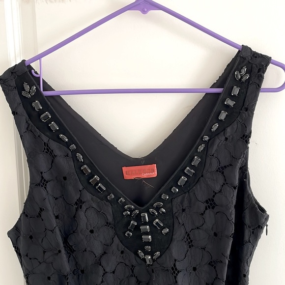 Hale Bob Cabana Black Formal Dress - Picture 2 of 3